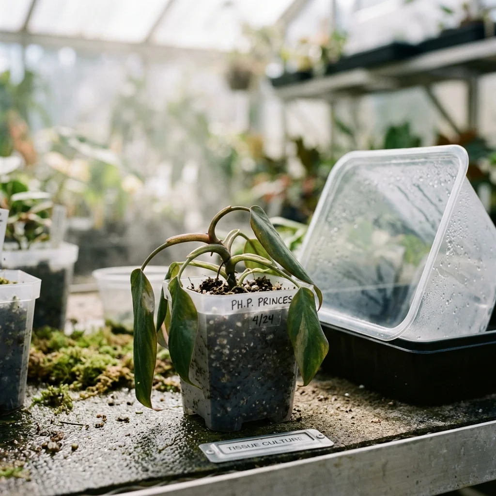 Tissue Culture Transpirational Shock